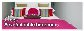 5 double bedrooms